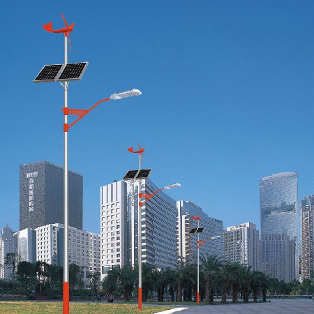 LED太陽能路燈新農村道路照明亮化工程風光互補led高亮路燈廠家