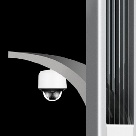 葉芽款智慧路燈廠家5G充電樁廣告屏監控多功能智能庭院燈