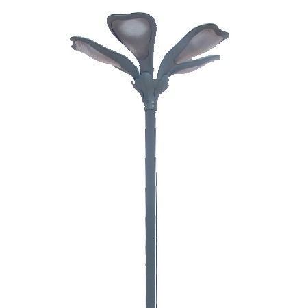 庭院燈特色五葉花瓣造型裝飾藝術(shù)鋁制戶外LED小區(qū)廣場(chǎng)景觀燈廠家