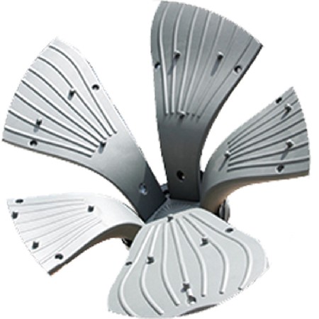 庭院燈特色五葉花瓣造型裝飾藝術(shù)鋁制戶外LED小區(qū)廣場(chǎng)景觀燈廠家