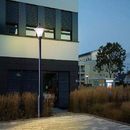 歐式庭院燈led市電特色簡約鋁制單頭小區(qū)公園商業(yè)街照明廠家批發(fā)