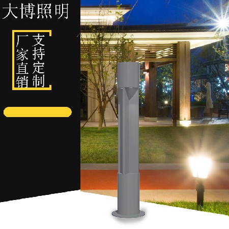 LED特色草地燈戶外亮化照明鋁制圓柱草坪燈4W簡約現代廠家批發