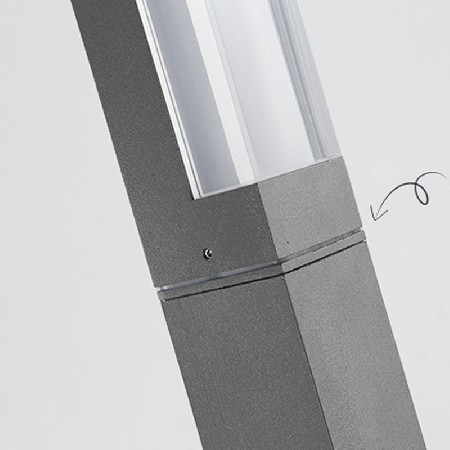 戶(hù)外LED太陽(yáng)能草坪燈公園草地照明亮化現(xiàn)代特色小方柱草坪燈批發(fā)